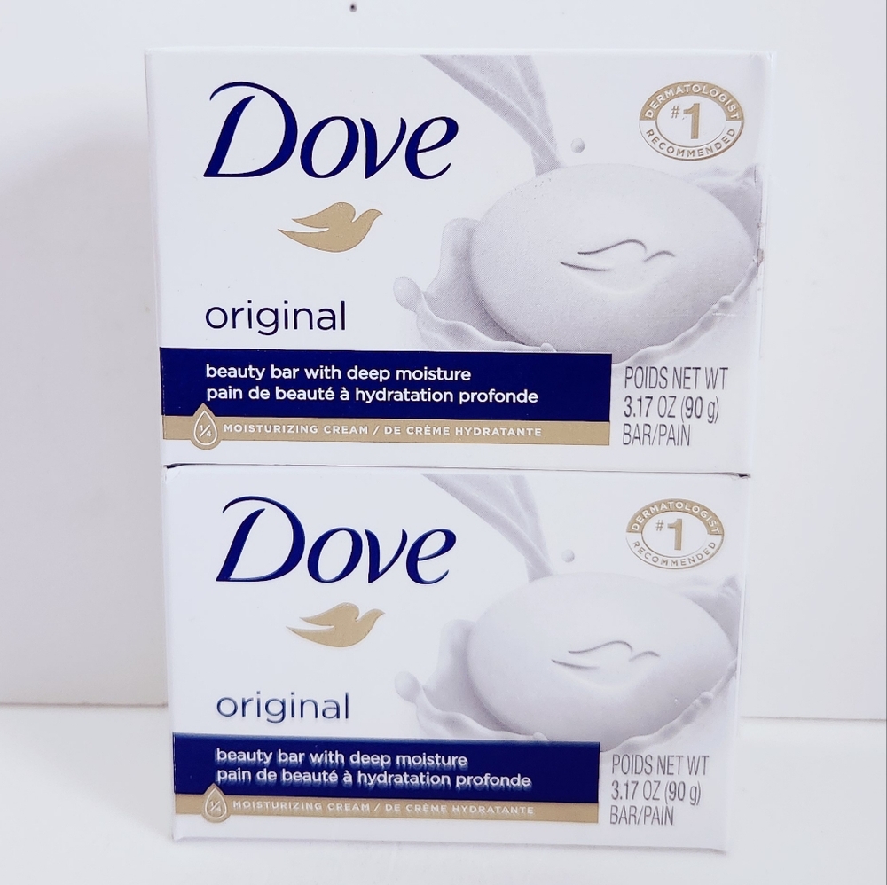 ⭐4/$15 Dove White Beauty Bar